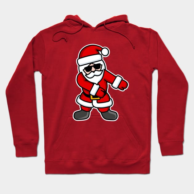 Floss dance Flossing Santa Claus Christmas Floss like a boss Hoodie by LaundryFactory